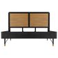 Blue River Saratoga 4-Piece King Bed Set in Black and Natural, , large