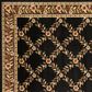 Safavieh Lyndhurst 6"7" x 9"6" Black and Brown Area Rug, , large