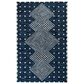 Safavieh Micro-Loop MLP171M 5" x 8" Blue and Ivory Area Rug, , large