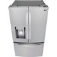 LG 28 cu.ft 3 Door French Door, Ice and Water, Printproof Stainless Steel, , large