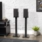 CorLiving 29" Speaker Stand in Black (Set of 2), , large