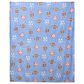 Duke Imports Game Time - Glow in the Dark Plush Throw in Blue, , large