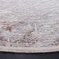 Safavieh Marmara MRM310B 6"7" Round Beige, Blue and Rust Area Rug, , large