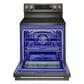 LG 6.3 Cu. Ft. Freestanding Electric Range in PrintProof Black Stainless Steel, , large