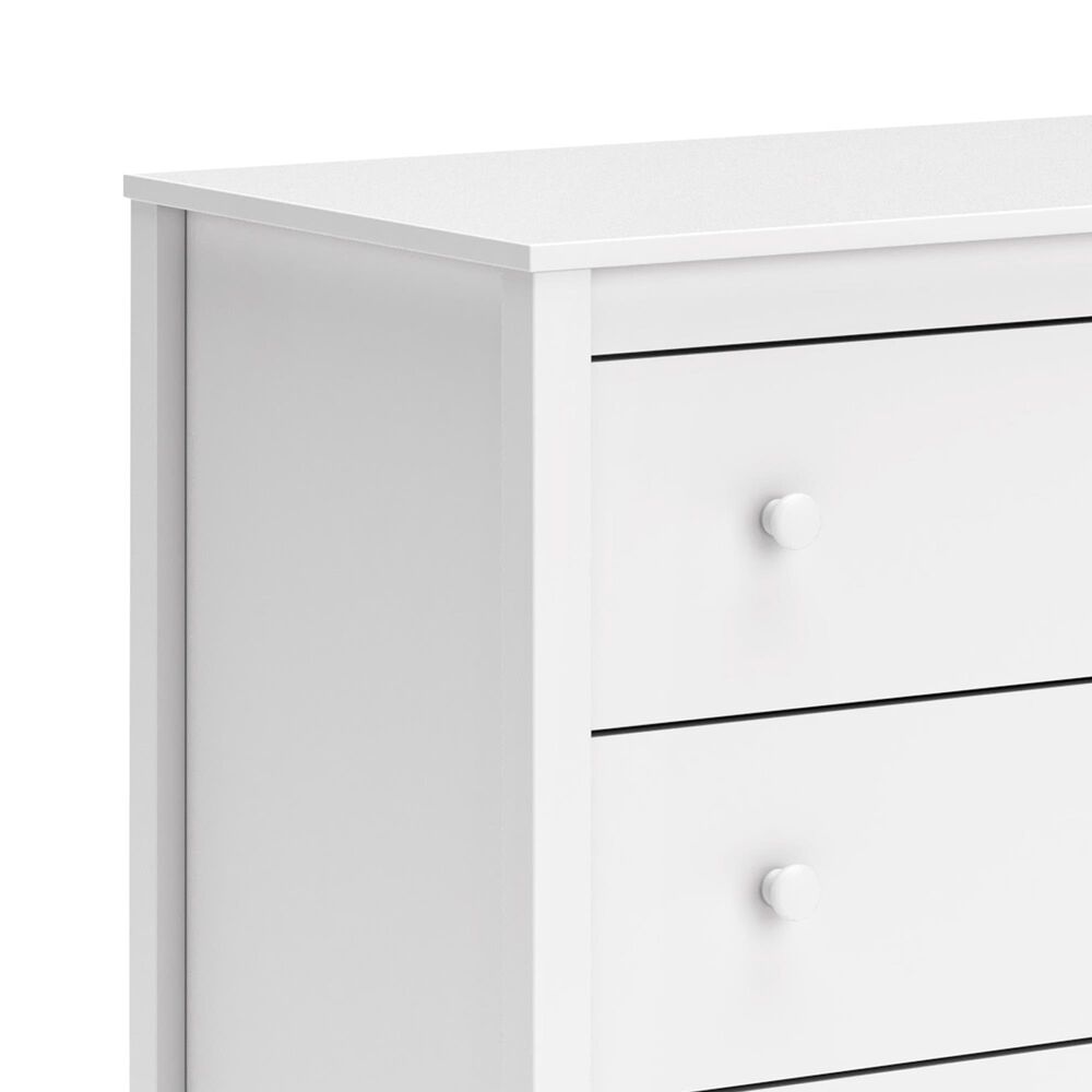 Ashley Hallityn 6-Drawer Dresser in Matte White, , large