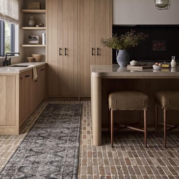 Amber Lewis x Loloi Josie 2"6" x 12" Ink and Earth Runner, , large