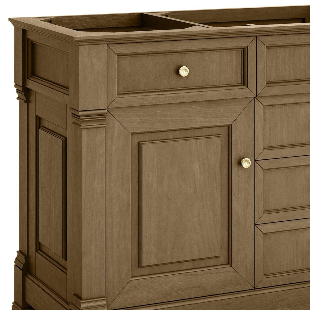 James Martin Vanities Brookfield 60&quot; Single Bathroom Vanity Cabinet in Honey Oak, , large