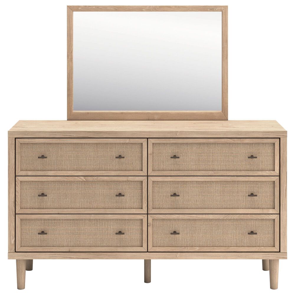 Ashley Cielden 5-Piece Upholstered Queen Bedroom Set in Two Tone, , large