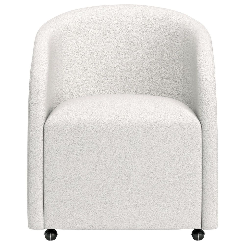 Ashley Korestone Desk Chair in White, , large