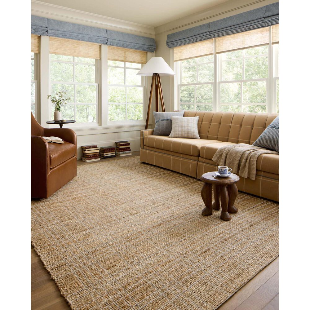 Chris Loves Julia x Loloi Judy 7&#39;9&quot; x 9&#39;9&quot; Natural and Cream Area Rug, , large