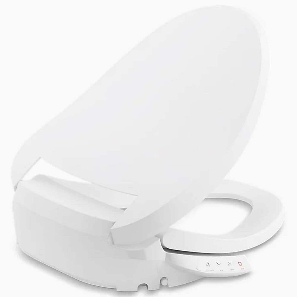 Kohler PureWash E525 Elongated Bidet Toilet Seat in White, , large