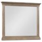Riva Ridge Oxford Landscape Mirror in Tan, , large