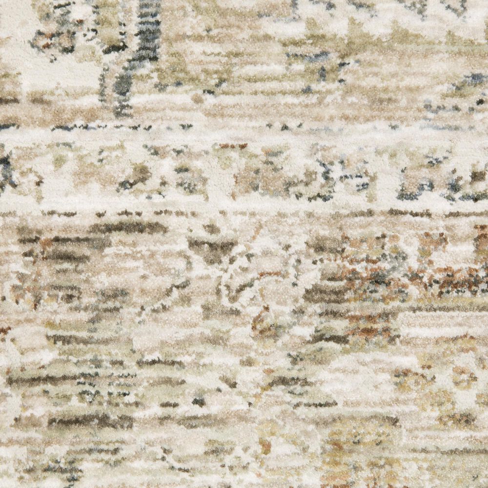 Oriental Weavers Avalon Oriental Beige and Blue 2'7" x 7'7"Runner, , large