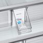Samsung Bespoke Bespoke 30 Cu. Ft. 3-Door French Door Refrigerator - White Glass Top Family Hub Panels and Matte Gray Glass Bottom Panel Included, , large