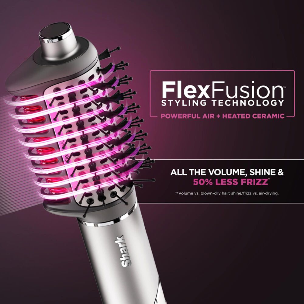 Shark FlexFusion 5 in 1 Air Styler Brush Set in Metallic Mist, , large