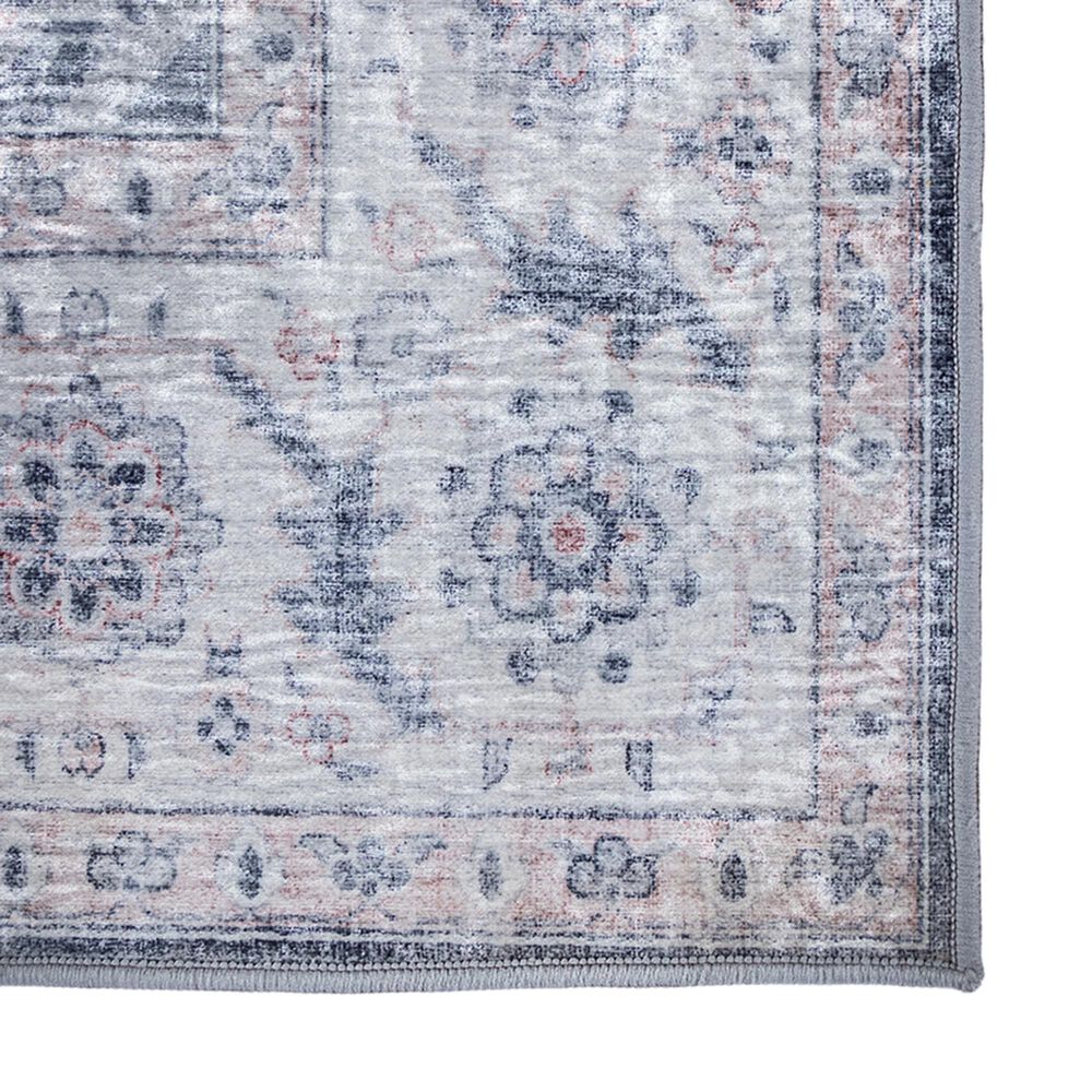 Momeni Karachi KAR-8 6&#39; x 9&#39; Gray Area Rug, , large