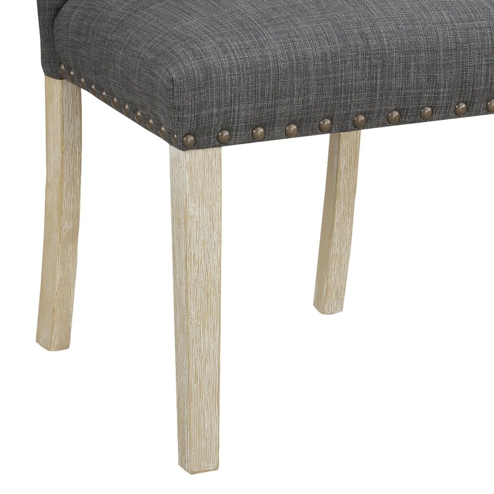 Valor Living Preston Side Chair with Charcoal Cushion (Set of 2), , large