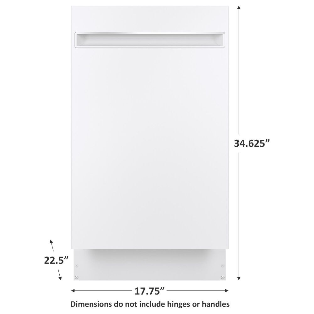 GE Profile 18&quot; Built-In Dishwasher Energy Star in White, , large