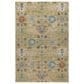 Dalyn Rug Company Silk Road Turmeric, Gold, Blue, Copper, Ivory, Taupe and Aloe 5" x 7"6" Area Rug, , large