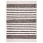 Safavieh Natura NAT329Z 8" x 10" Black and Ivory Area Rug, , large