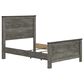 Ashley Frandern 5-Piece Full Panel Bedroom Set in Rustic Warm Gray, , large