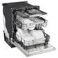 LG 24" Built-In Pocket Handle Dishwasher with 3rd Rack in PrintProof Stainless Steel, , large