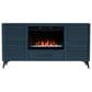 Legends Home Malibu 64" Fireplace Console in Denim Blue, , large