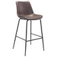 Zuo Modern Byron Barstool in Brown, , large