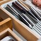 Joseph Joseph DrawerStore 2-Tier Compact Knife Organiser in Stone, , large