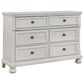 Ashley Robbinsdale 3-Piece T/F Bunk Bed Set in Antique White, , large