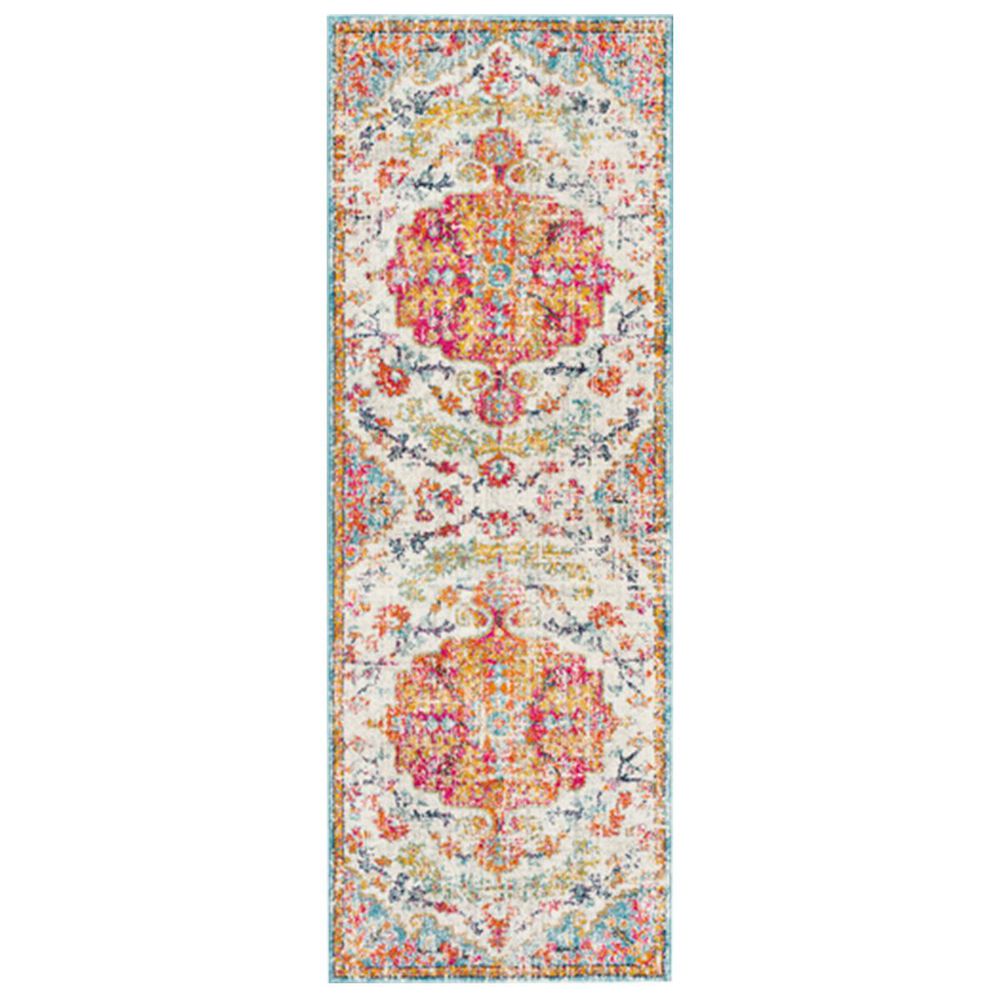 Surya Harput HAP-1067 2"7" x 7"3" Beige, Saffron and Gray Runner, , large