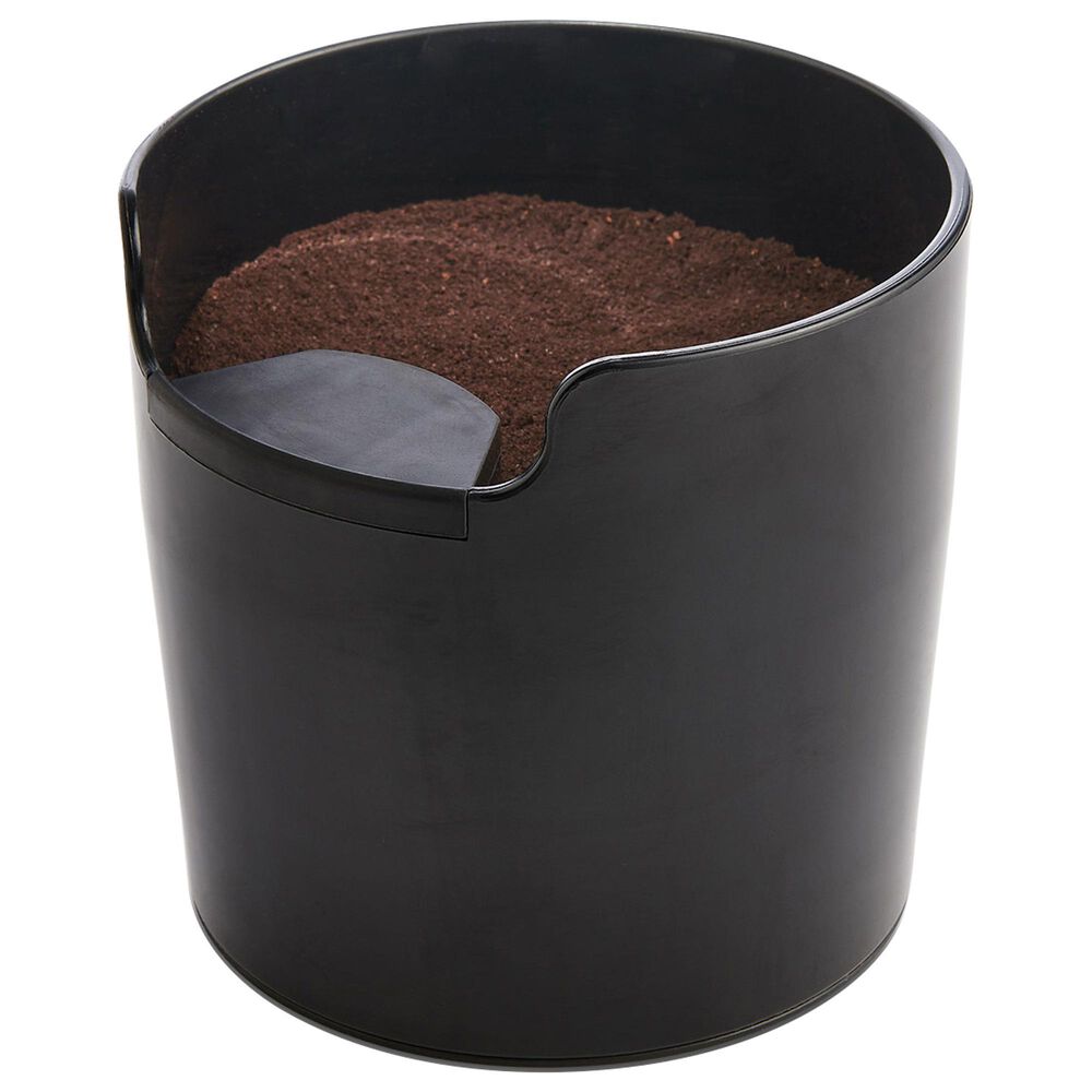 Fino Mess-Free Espresso Knock Box in Black, , large
