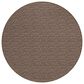 Dalyn Rug Company Hinton 6" Round Chocolate Indoor/Outdoor Area Rug, , large