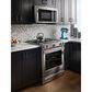 KitchenAid 30 Inch 5 Burner Gas Convection Slide-In Range with Baking Drawer in Stainless Steel, , large