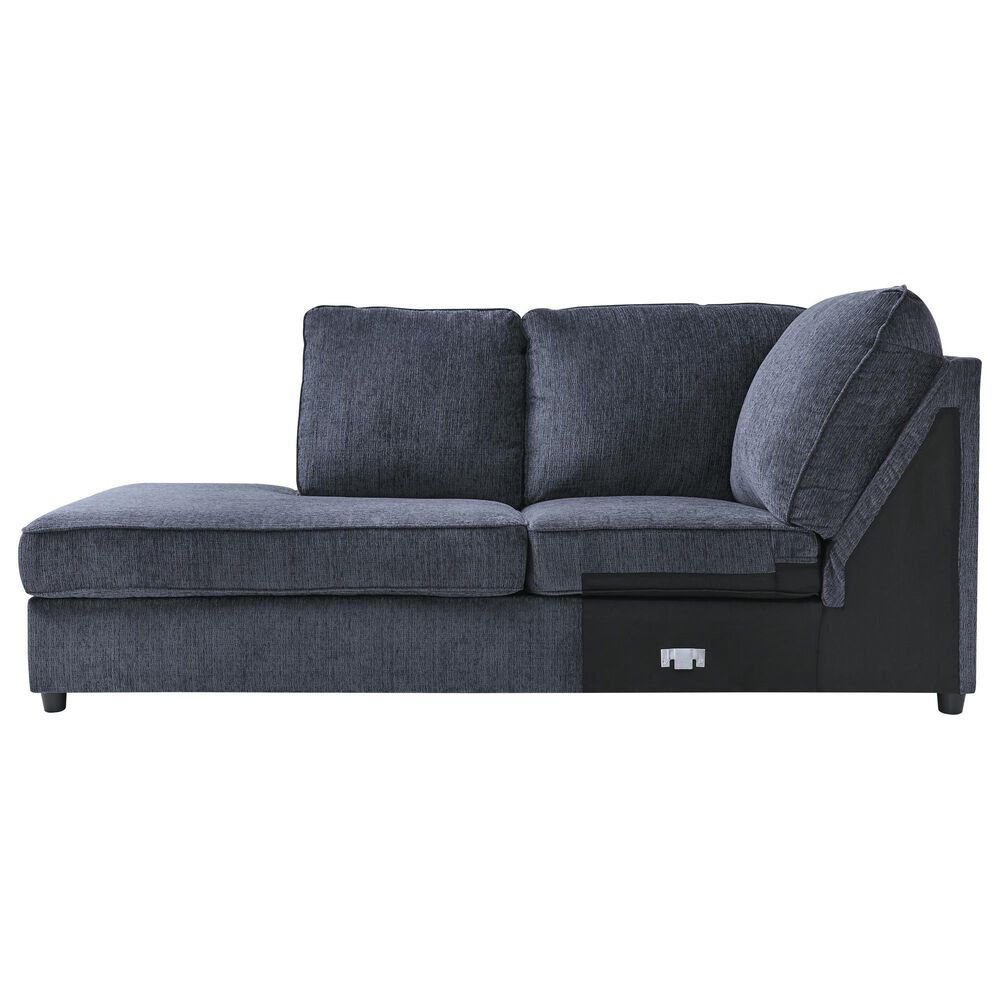 Ashley Maxon Place 2-Piece Right Facing Stationary Sectional in Navy, , large