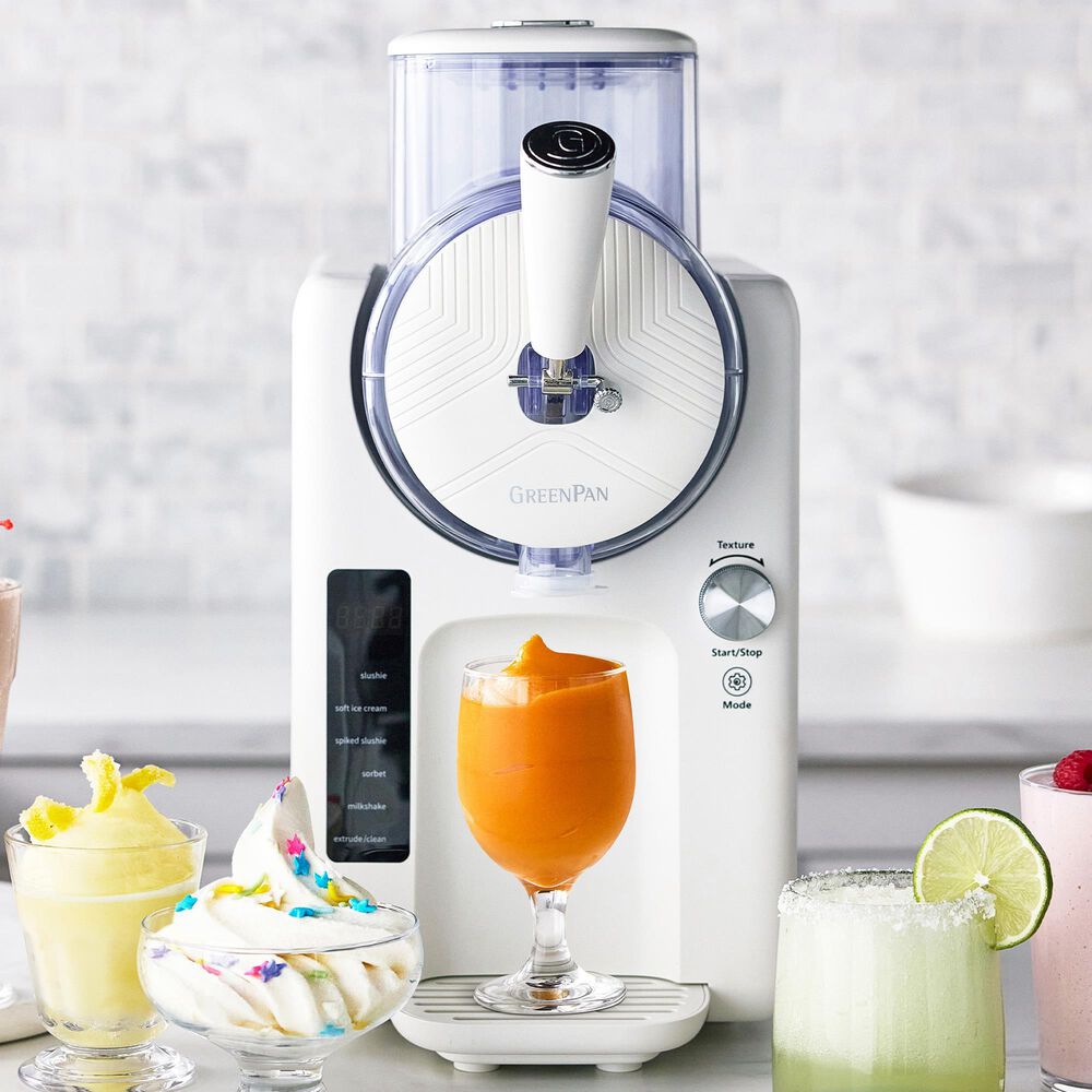 Green Pan 2 Qt. Frost Slush and Soft Serve Ice Cream Maker in Cream, , large