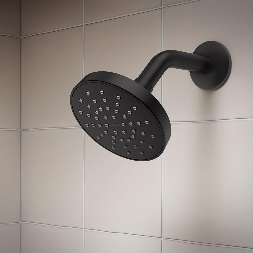 Kohler Elate Rite-Temp Shower Trim Kit in Matte Black, , large