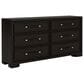 Riverside Furniture Lydia 5 Piece Queen Platform Upholstered Bedroom Set in Dark Cabernet, , large