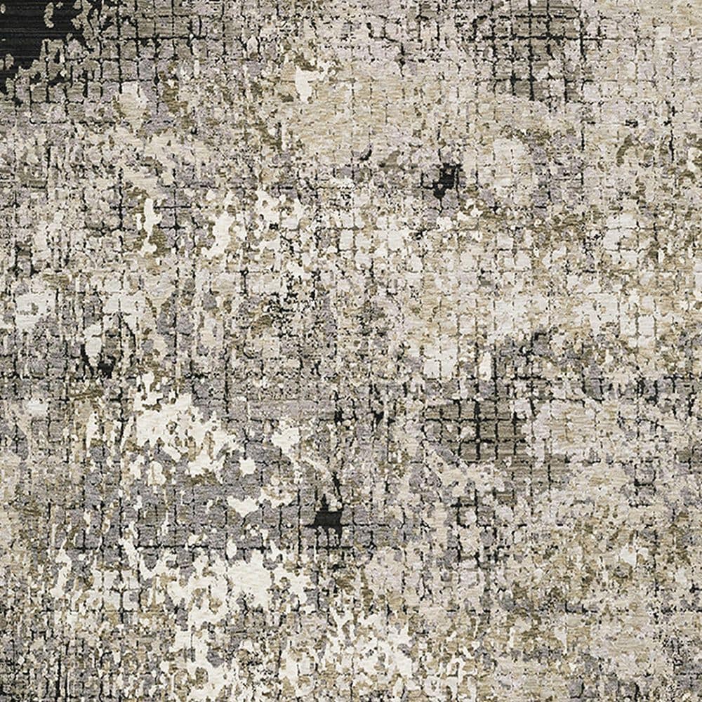 Oriental Weavers Nebulous Greyout 3&#39;3&quot; x 5&#39; Grey Area Rug, , large