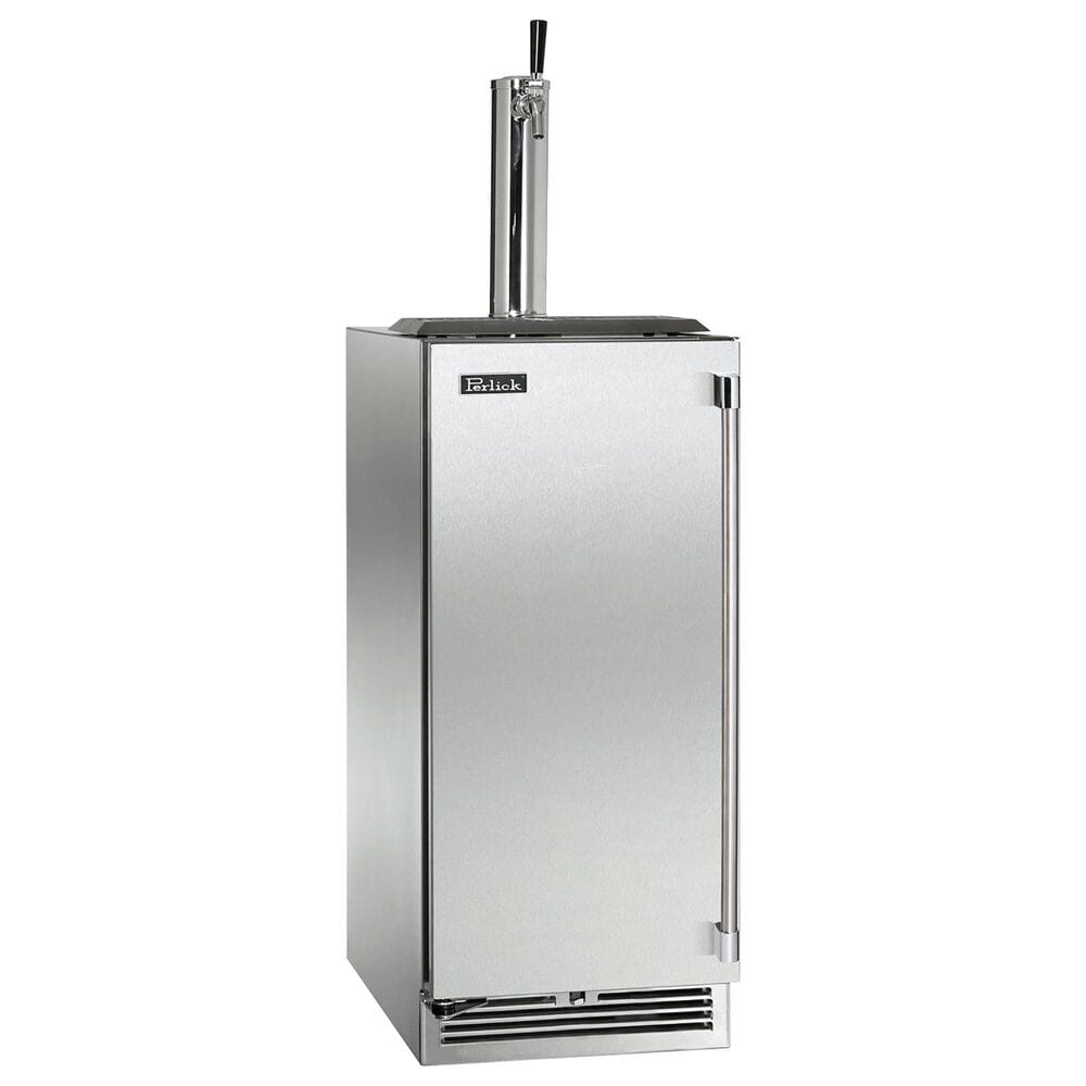 Perlick Indoor Signature Series 2.8 Cu. Ft. Beverage Dispenser with Left Hinge in Stainless Steel, , large