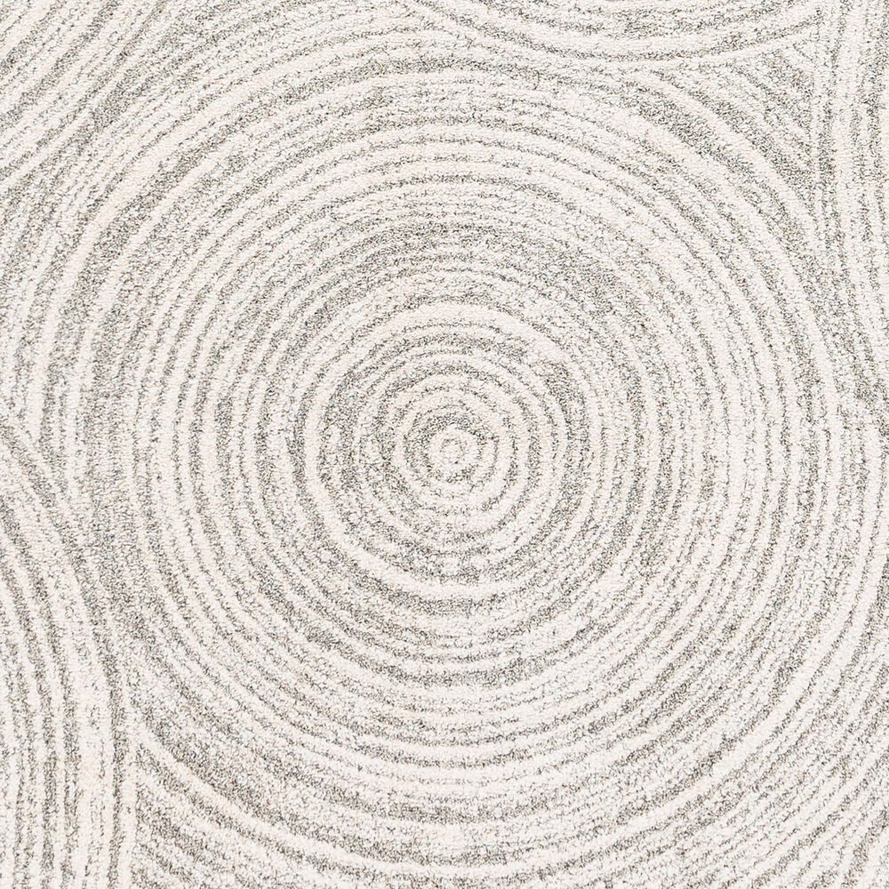 Surya Gavic GVC-2305 6&#39;7&quot; x 9&#39;6&quot; Cream, Beige, Light Gray, Taupe and Charcoal Area Rug, , large