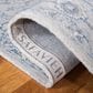 Safavieh Micro-Loop MLP504M 2"3" x 11" Light Blue and Ivory Runner, , large