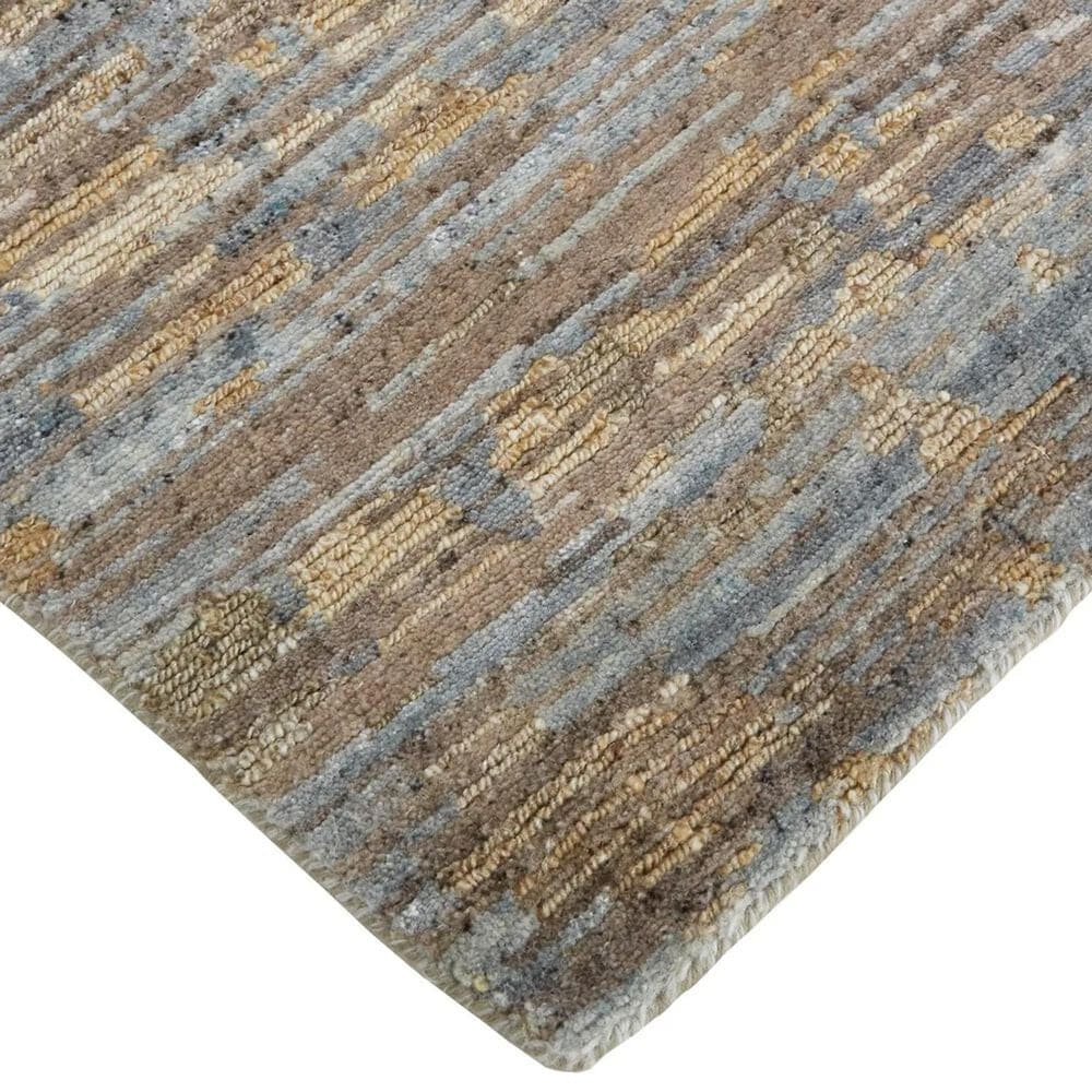 Feizy Conroe 11&#39;6&quot; x 15&#39; Brown and Multicolor Area Rug, , large