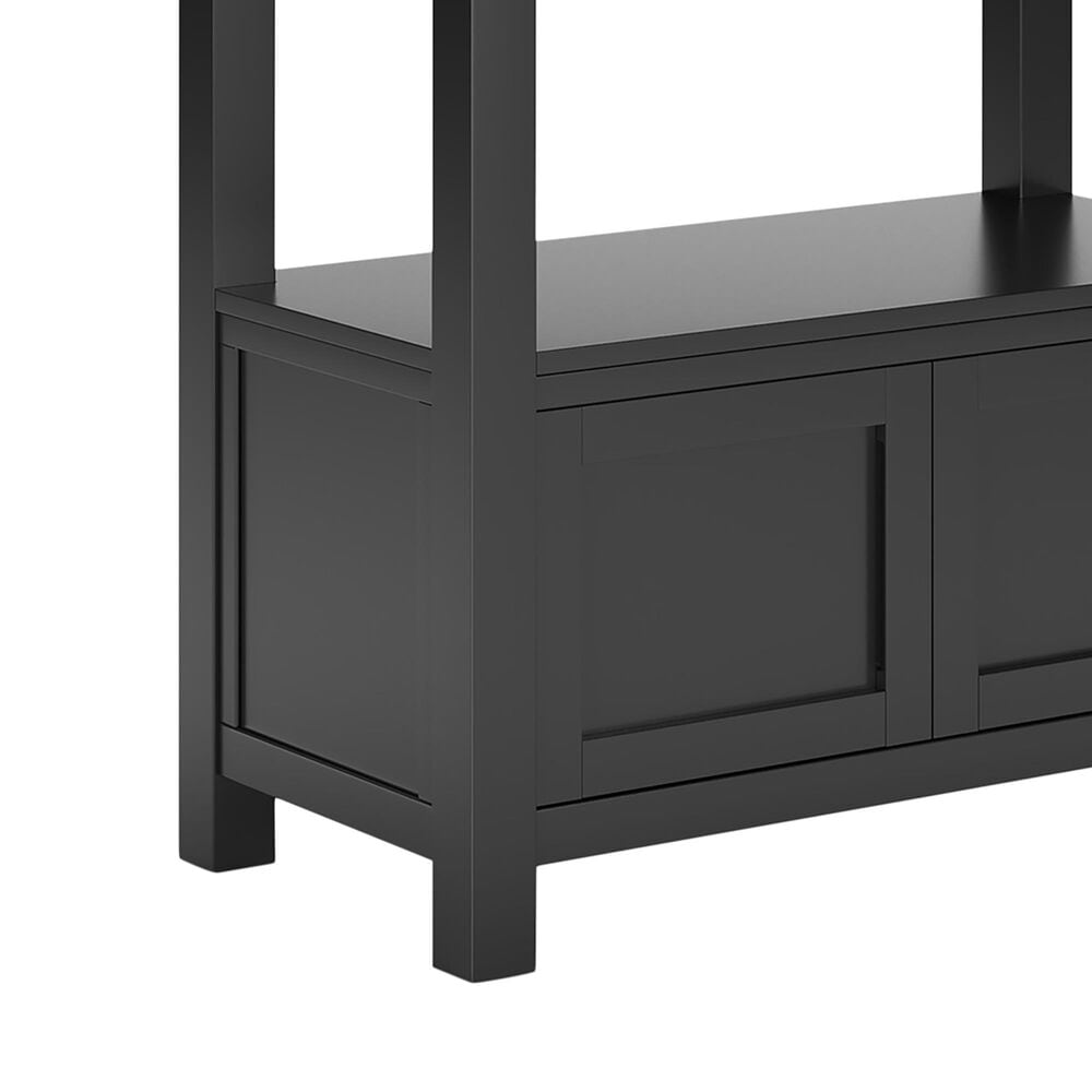 Ashley Wildenauer Counter Height Dining Table in Brown and Satin Black - Table Only, , large
