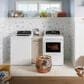 GE Appliances 4.5 Cu. Ft. Washer and 7.4 Cu. Ft. Gas Dryer in White, , large