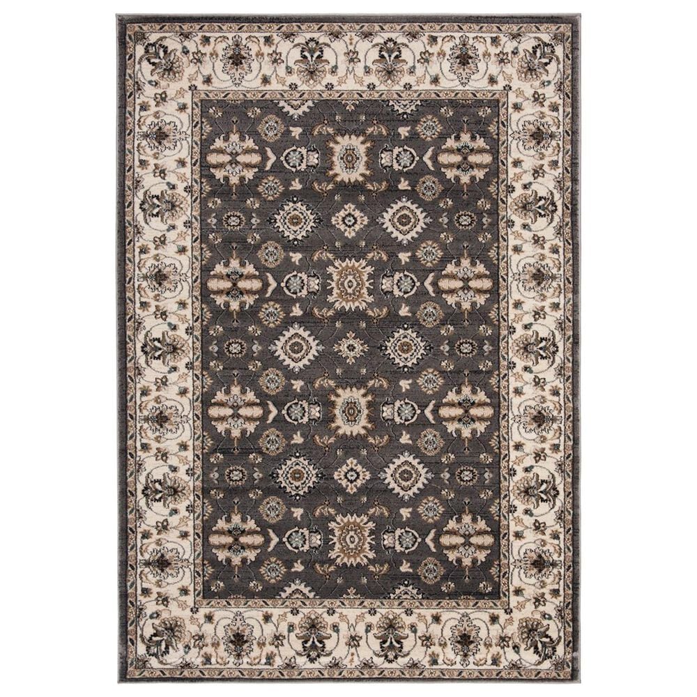 Safavieh Lyndhurst LNH332 5"3" x 7"6" Grey and Cream Area Rug, , large