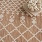 Nourison Positano Southwestern Jute 9" x 12" Indoor/Outdoor Area Rug, , large
