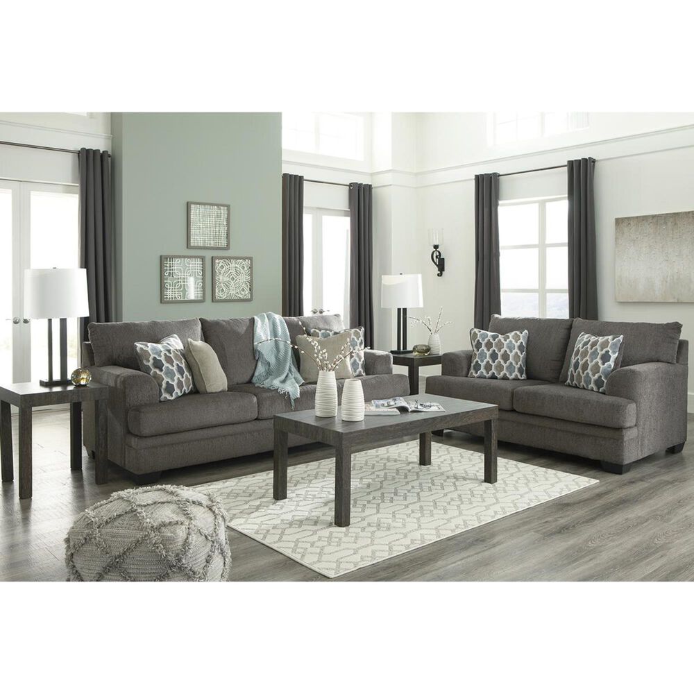 Signature Design by Ashley Dorsten Loveseat in Slate, , large