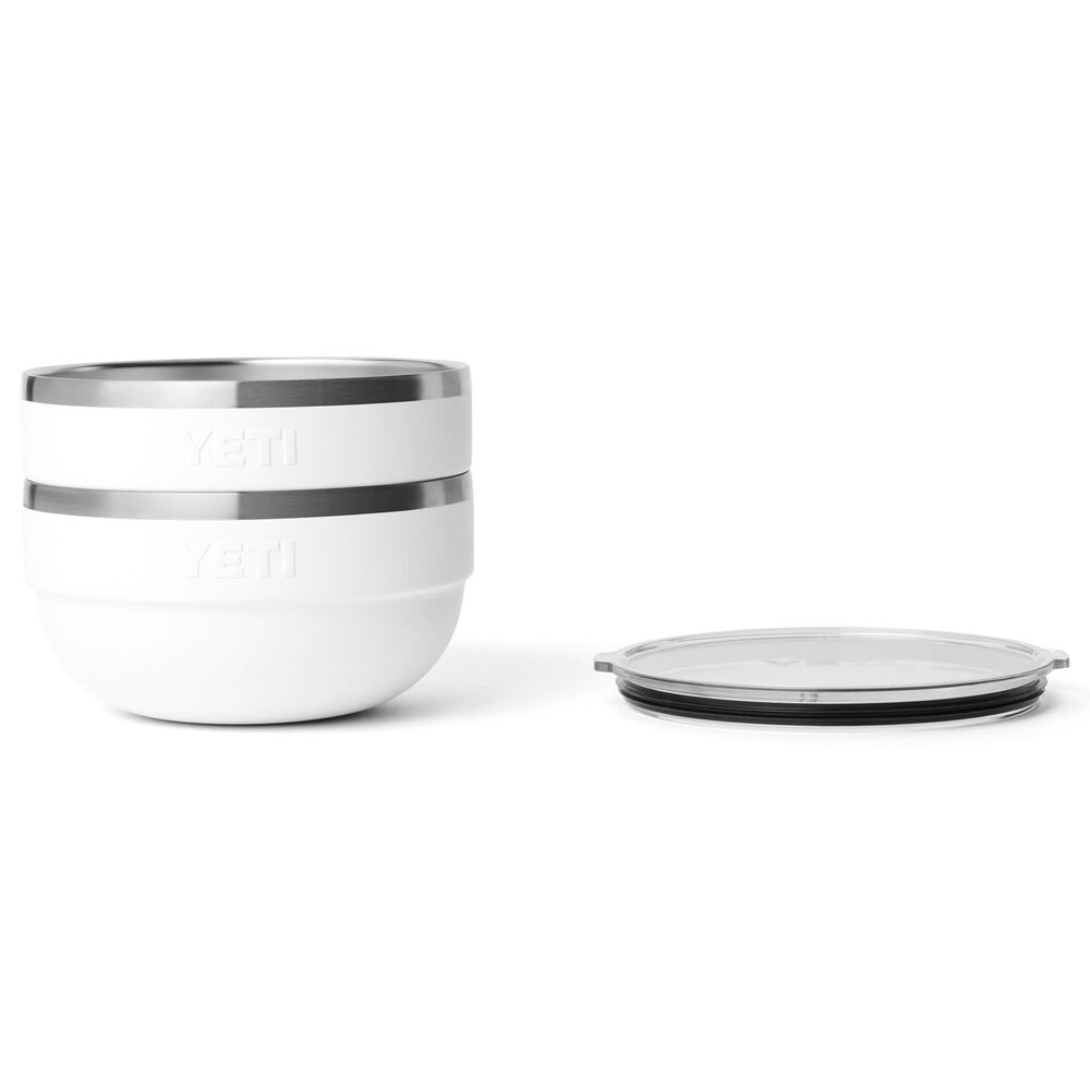 YETI Rambler 3-Piece Standard Insulated Bowl Set in White, , large