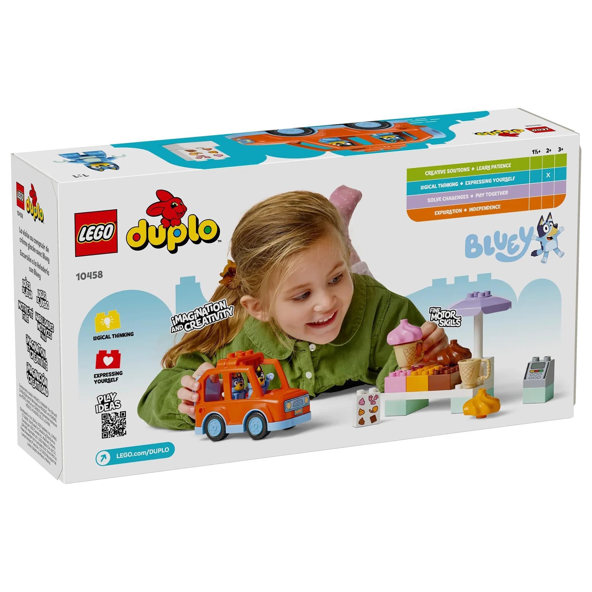 LEGO Duplo Ice Cream Trip with Bluey Building Set